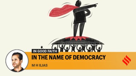 In India, the idea of democracy differs from its practice