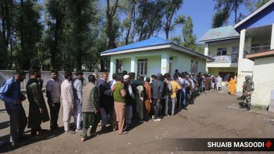 2024 Lok Sabha elections: Voter turnout in Jammu and Kashmir at 58.46%, up 30% in the Valley