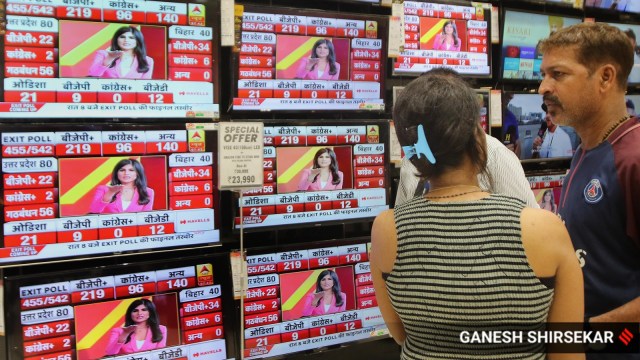 Exit polls in India are conducted by a number of organisations, often in tie-ups with media organisations. (Express file photo by Ganesh Shirsekar)