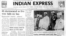 P V Narasimha Rao, ethnic deadlock in Sri Lanka, Sikhs Rival groups Birmingham conference, sovereign Khalistan, Shiromani Akali Dal, Giani Amolak Singh, Bus Accident, Forty Years Ago, indian express news