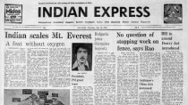 May 10, 1984, Forty Years Ago: Indian On Mt Everest