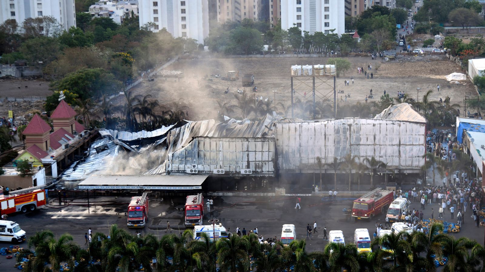 Rajkot Fire Highlights: ‘Flame from the welding work fell on the ...