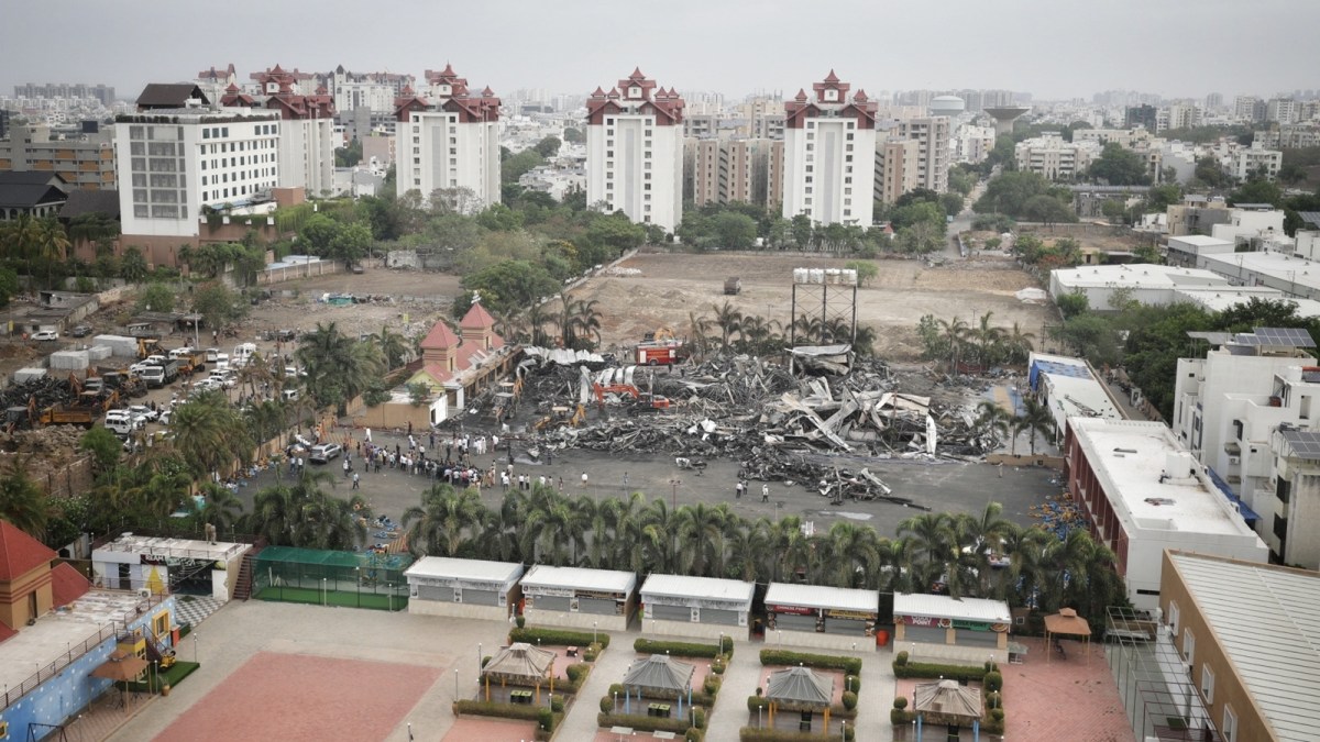 rajkot fire, rajkot gaming zone fire, rajkot gujarat, rajkot fire deaths, rajkot fire reason, rajkot fire gaming zone owner, rajkot fire FIR, fire deaths rajkot, Rajkot game zone, Gujarat govt, standard operating procedure, indian express news, india news, today news