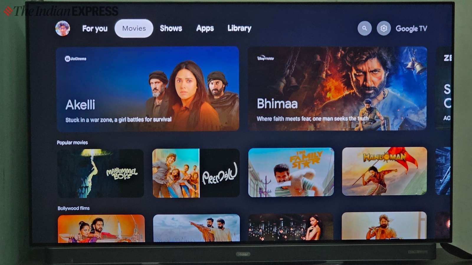 Haier C11 OLED smart TV