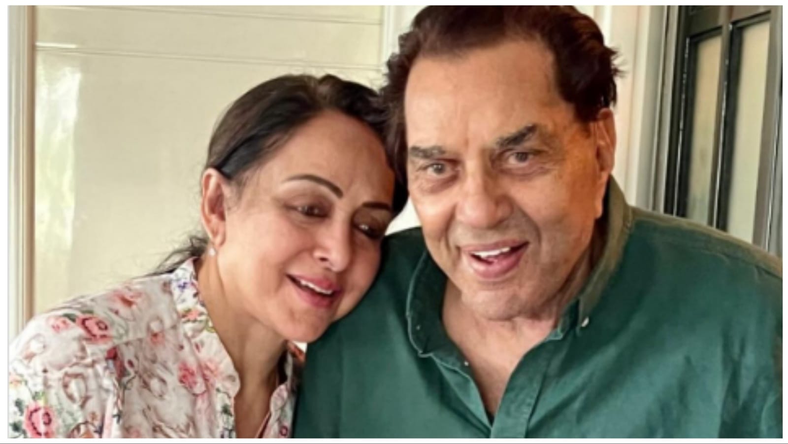 Hema Malini shares loved-up photos with Dharmendra on wedding ...