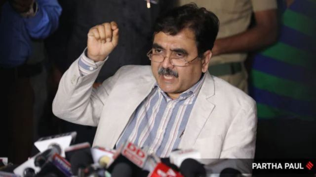 Former Calcutta High Court judge Justice Abhijit Gangopadhyay