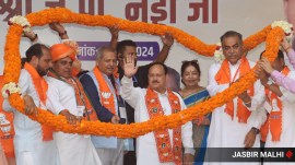 j p nadda chandigarh