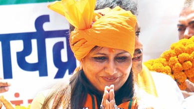 Kamaljeet Sehrawat, BJP’s Kamaljeet Sehrawat files nomination, Lok Sabha Elections 2024, delhi news, India news, Indian express, Indian express India news, Indian express India