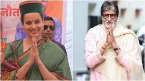 While Kangana Ranaut's public speeches have been attracting considerable attention, a recent address during an election rally, where she likened herself to Amitabh Bachchan, has become a focal point of discussion online.