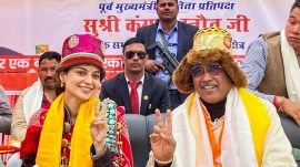 kangana ranaut, Campaign for LS polls, himachal pradesh, indian express