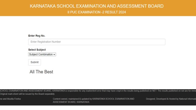 Karnataka 2nd Puc Results 2024 Out Education