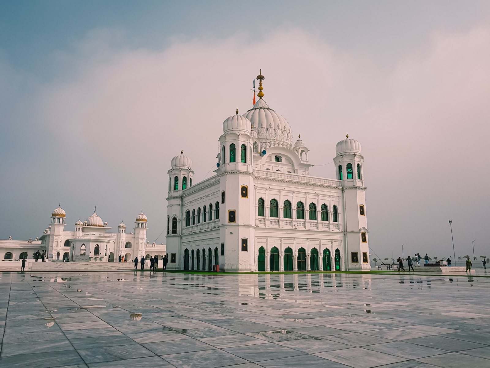 Kartarpur Sahib Gurdwara in Pakistan. (Wikimedia Commons)