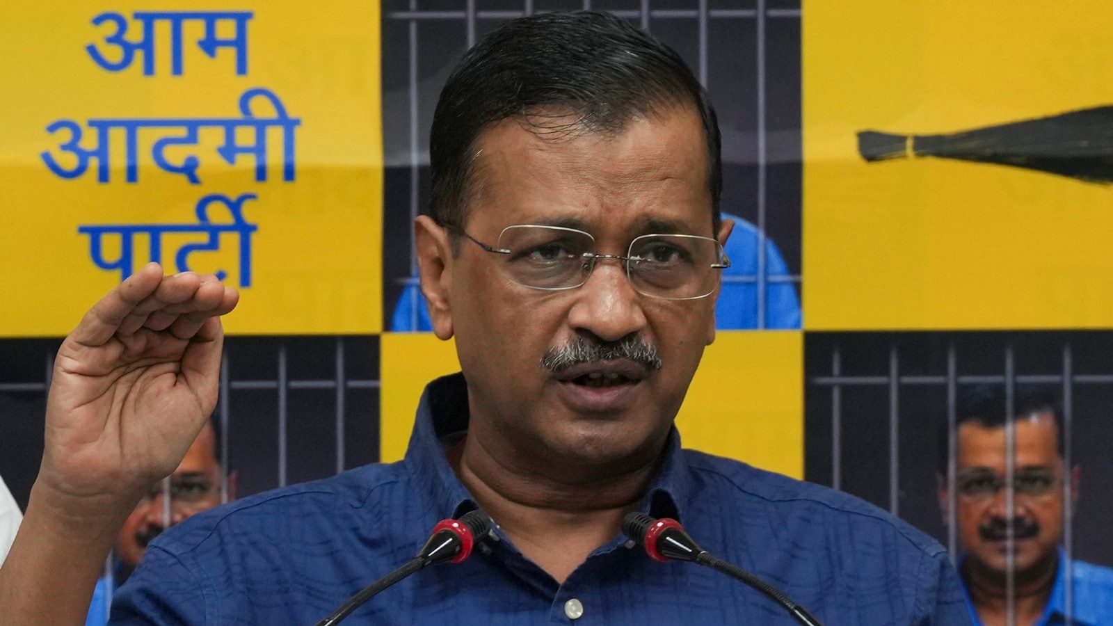 After setback from top court, Kejriwal moves 2 bail pleas in Delhi