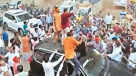 Kanhaiya Kumar attacked, Kanhaiya Kumar attack news, Congress’s Kanhaiya Kumar, Kanhaiya Northeast Delhi attack, Congress Northeast Delhi candidate, Lok Saha elections 2024, Aam Aadmi Party, delhi aap congress alliance, indian express news