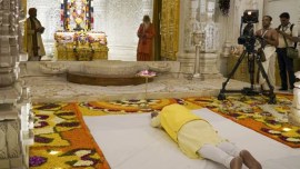 Ram Temple consecration,ayoodhya ram mandir, where is Ram Path, ram mandir news, Sugreev Chowkk, Lata Mangeshkar Chowk in Ayodhy, Ram Temple around opeinng time, Ram Temple news, oindian express enws