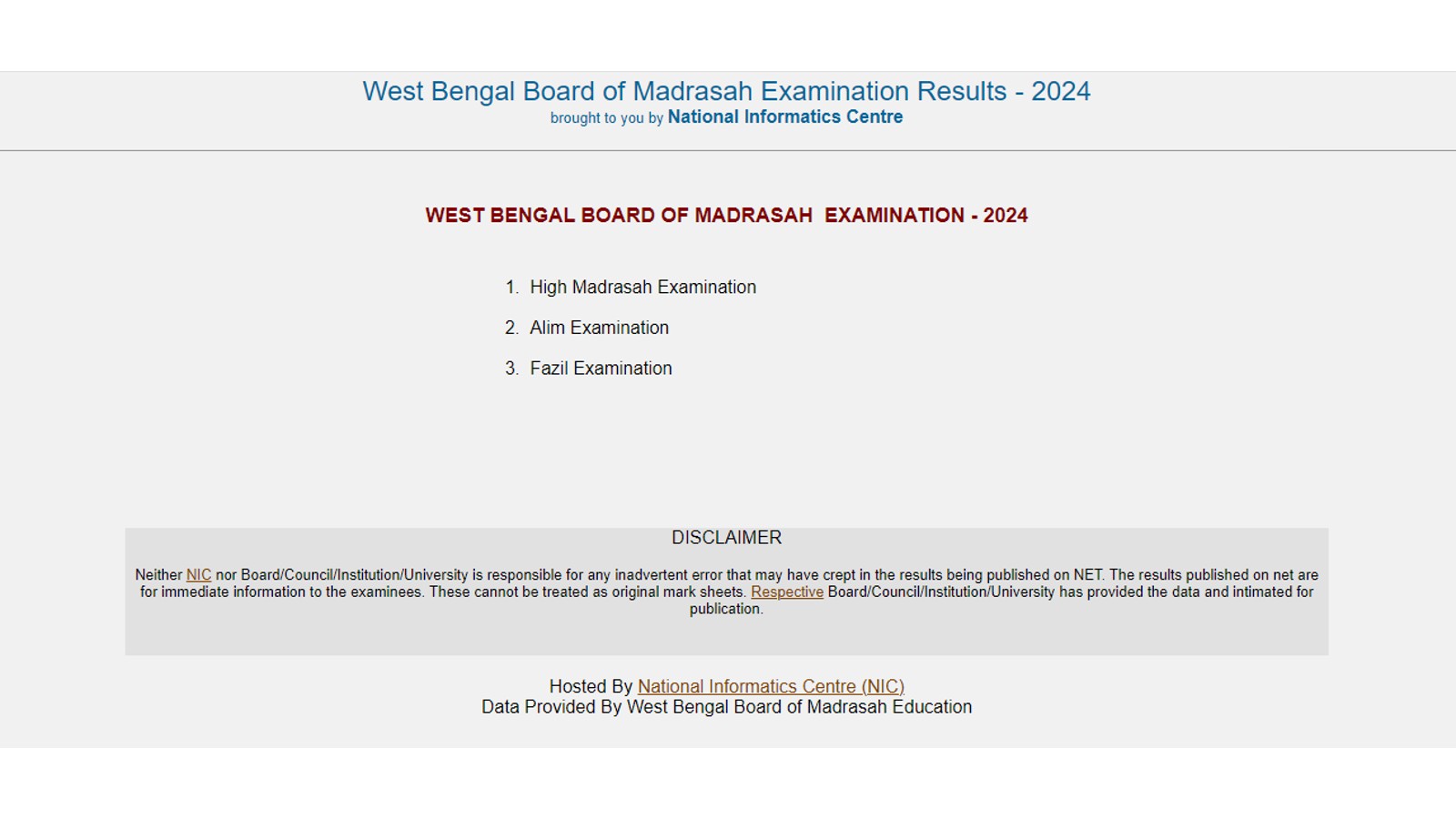 West Bengal Board High Madrasah Result 2024 Declared, Link At Wbresults ...