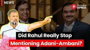 Did Rahul Gandhi Really Stop Mentioning Adani-Ambani? | Rahul Gandhi Speech