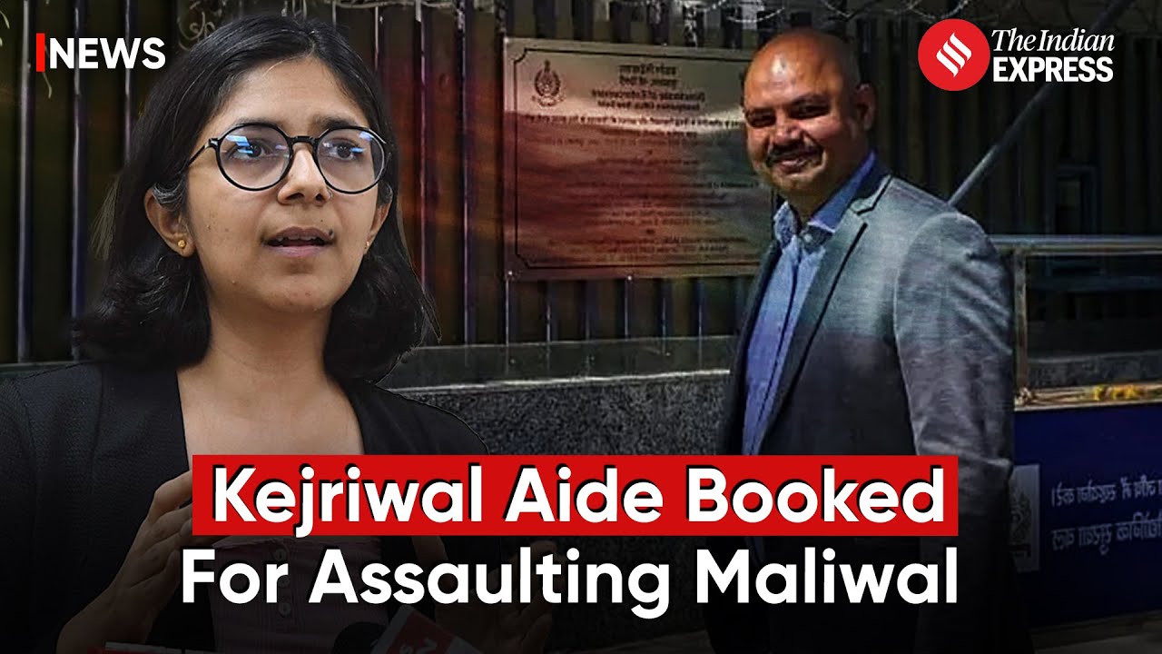 Swati Maliwal Assault Arvind Kejriwal Aide Bibhav Kumar Booked Maliwal