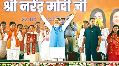 Opposition INDIA alliance, communalism, Narendra Modi, Modi on Congress, AAP, Indian express news, current affairs