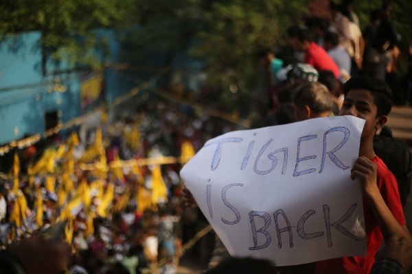 Arvind kejriwal, Arvind kejriwal bail, Kejriwal hits delhi streets, Kejriwal delhi roadshow, Delhi new schemes, Polling in Delhi, AAP delhi LS candidates, Lok Sabha elections 2024, indian express news