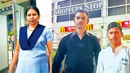 Gurgaon mall, Gurgaon, MGF Metropolitan, Mehrauli, migrant labour, Lok Sabha Elections 2024, delhi news, India news, Indian express, Indian express India news, Indian express India