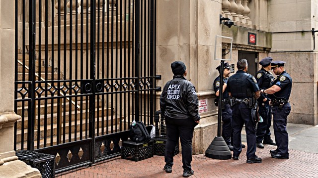 Aftermath of Pro-Palestine encampment at Columbia University in New York City