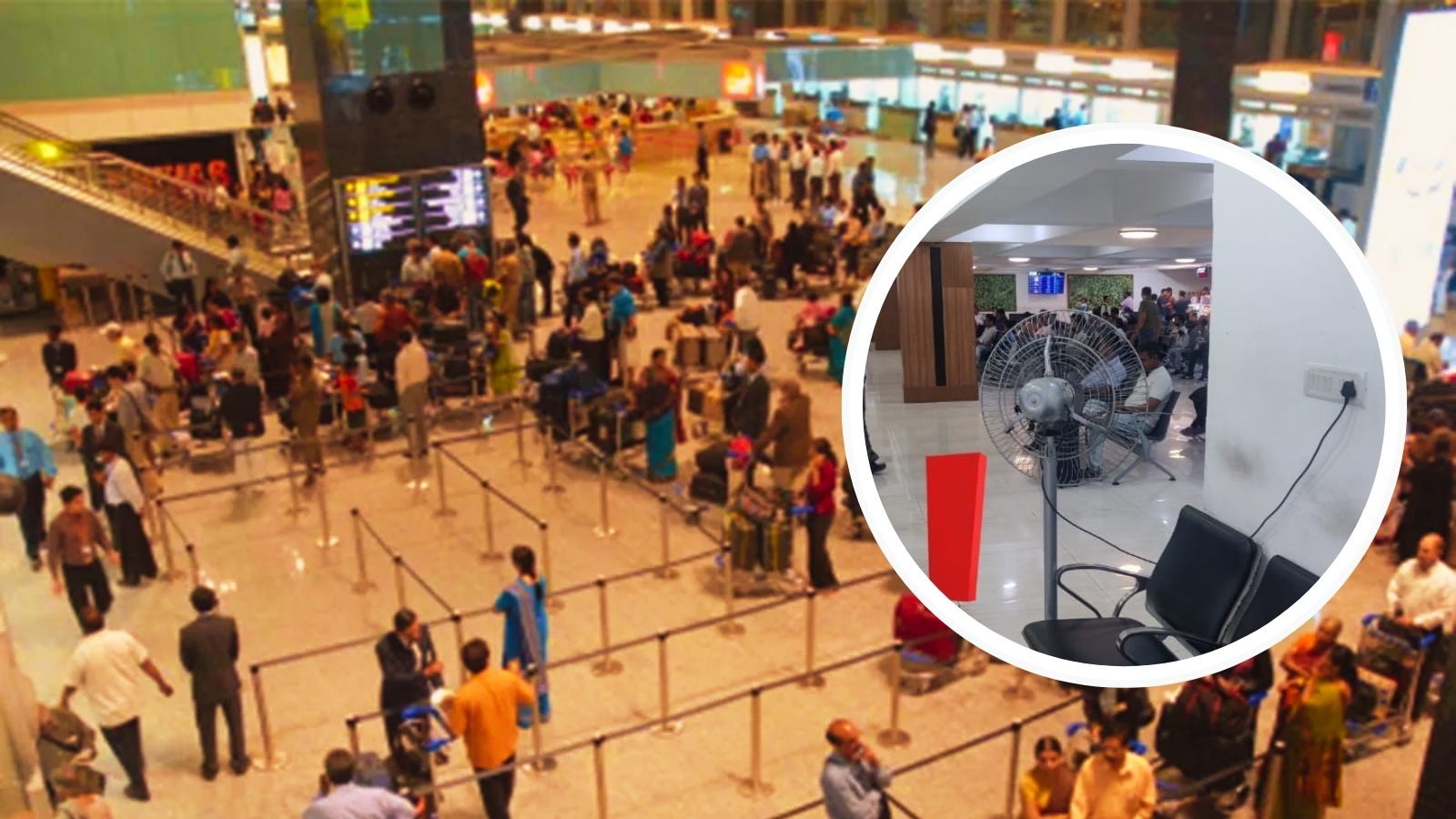 pune airport heatwave