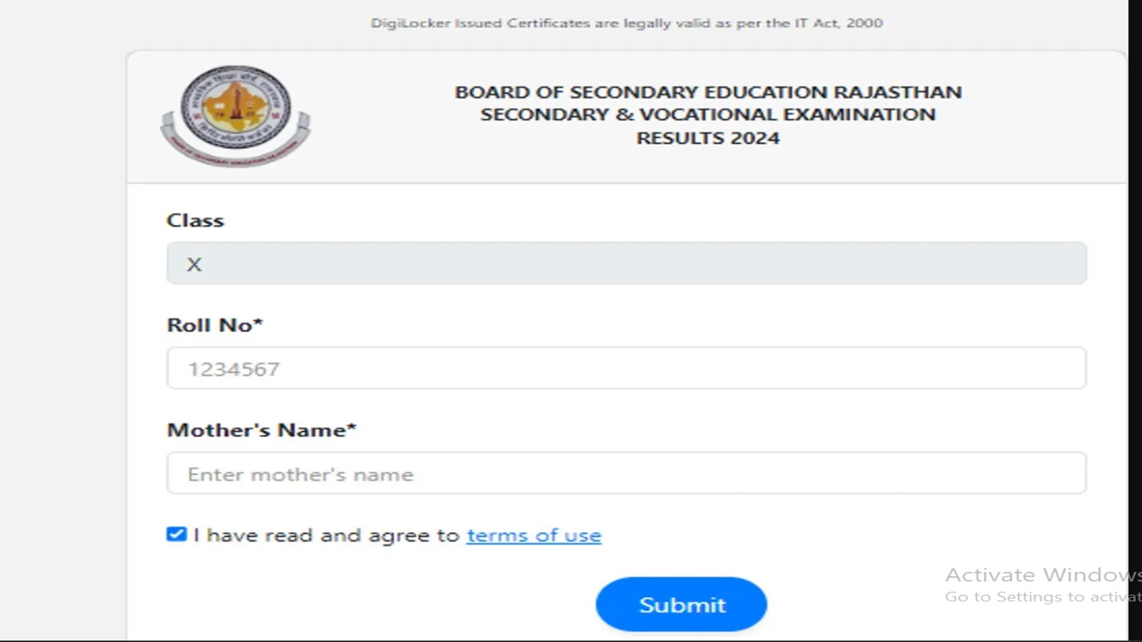 RBSE 10th Result 2024 (Out): Websites to check – rajeduboard.rajasthan.gov.in, education.indianexpress.com