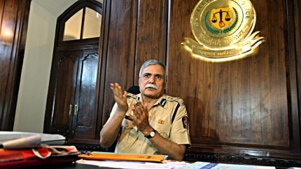 Former Mumbai police commissioner Sanjay Pandey