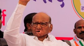 sharad pawar unwell, pune, campaign, indian express