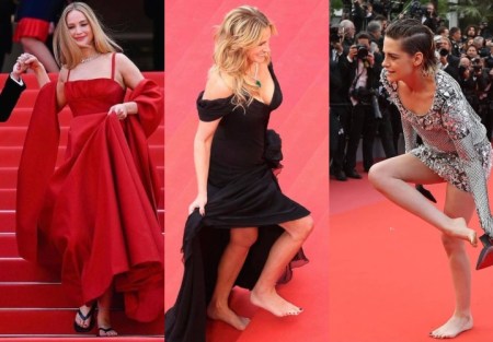 Times when Celebrities broke the Unspoken Shoe Rule at Cannes Film Festival