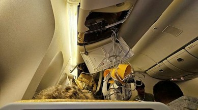 Singapore Airlines turbulence