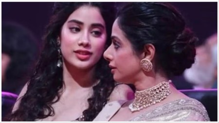 Janhvi Kapoor, Sridevi