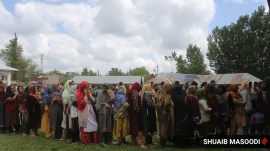 Confidence-building measures for candidates and voter outreach programmes also led to an increase in the turnout this time in Srinagar, officials said. (Express photo by Shuaib Masoodi)