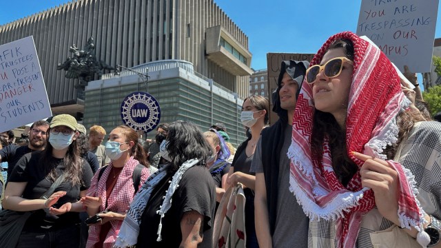 Columbia University campus protests