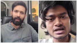 A viral video shows Vikrant Massey getting caught in a heated exchange with cab driver