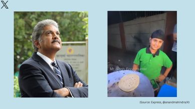 Anand Mahindra offers help to Delhi boy selling rolls