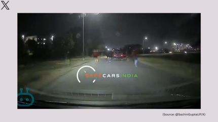 Men in BMW chase family’s car in Greater Noida; dash cam footage viral