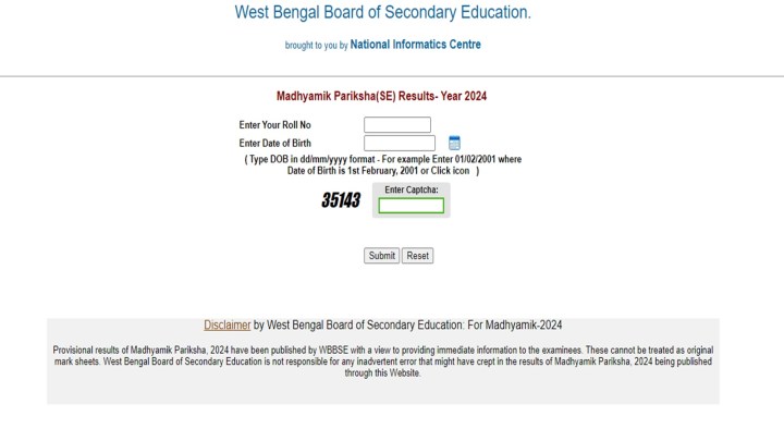 - wbbse.wb.gov.in and wbresults.nic.in