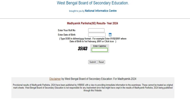 - wbbse.wb.gov.in and wbresults.nic.in