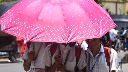 weather, heatwave, indian express