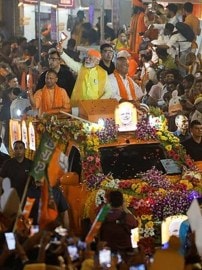 PM Modi Ayodhya roadshow
