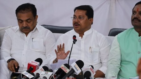 Hemant Karkare's death, Vikaya Wadettiwar, Wadettiwar on Karkare's death, Election Commission of India, ECI action against Congress Wadettiwar, model code of conduct, MCC violation, 26/11 Mumbai terror attack, who was Hemant Karkare, indian express news