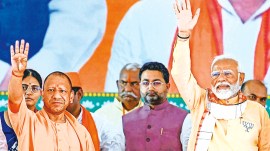 Narendra Modi, Yogi Adityanath, Lok Sabha Elections 2024, Lucknow news, Uttar pradesh news, Lucknow, India news, Indian express, Indian express India news, Indian express India