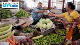 rajkor first shaak market
