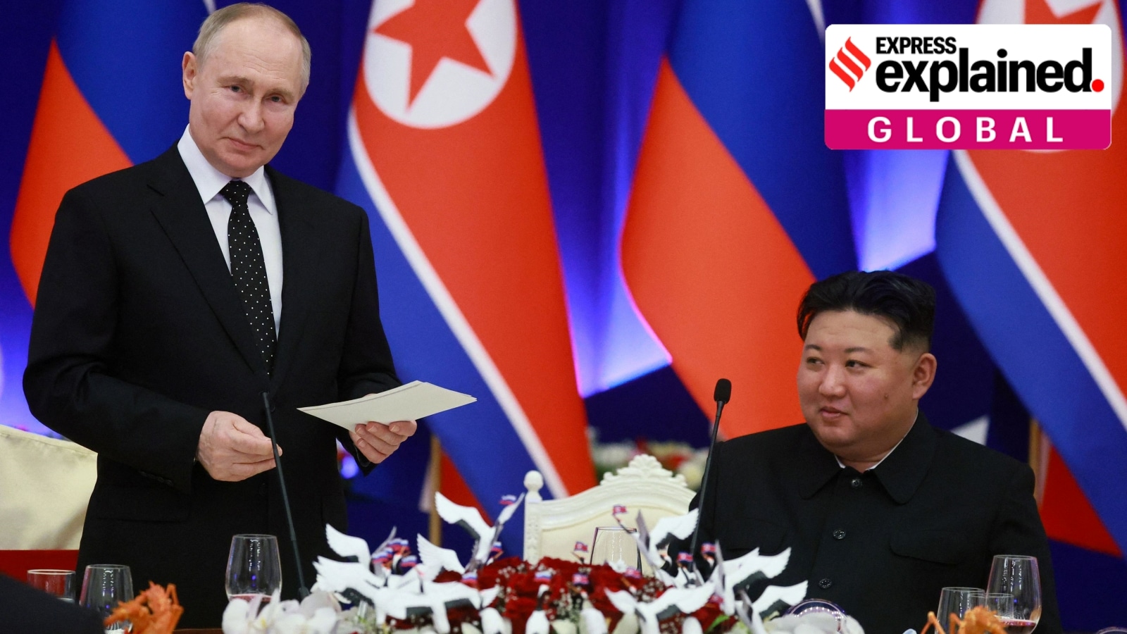 Russian President Putin visits North Korea