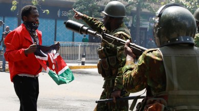 kenya protest