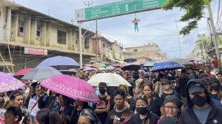 In strife-hit Manipur, Meitei, Kuki groups protest seeking Parliament ‘intervention’