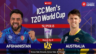 AFG vs AUS Live Score, T20 World Cup Match Today: Get Afghanistan vs Australia Live Updates at St Vincent.