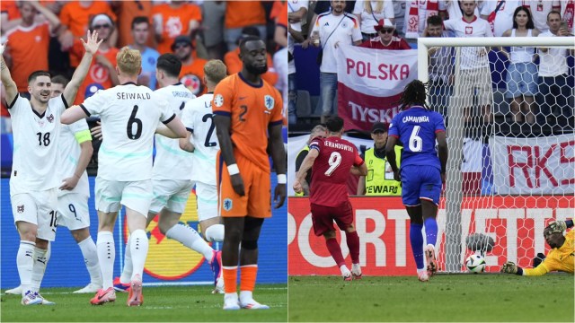 Euro 2024 Austria vs Netherlands France vs Poland